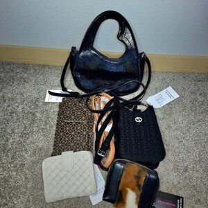 Womens purse and wallet bundle